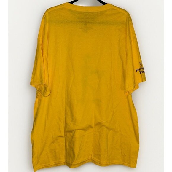 Jean Michel Basquiat Goodie Two Sleeves Tshirt Men's Size XL Yellow Warrior - Picture 4 of 5